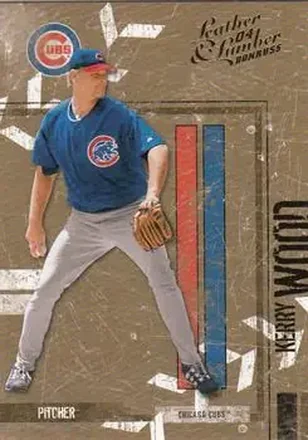 2004 Donruss Leather & Lumber #31 - Kerry Wood - Chicago Cubs