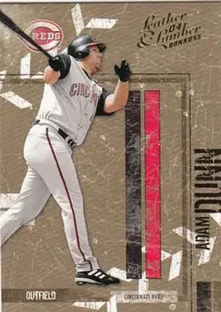 2004 Donruss Leather & Lumber #39 - Adam Dunn - Cincinnati Reds