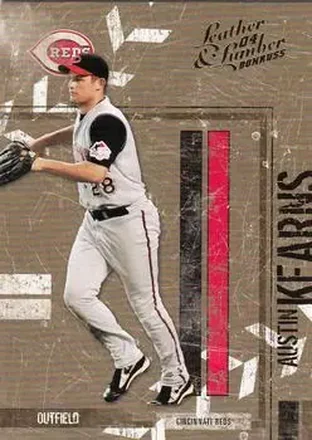 2004 Donruss Leather & Lumber #40 - Austin Kearns - Cincinnati Reds