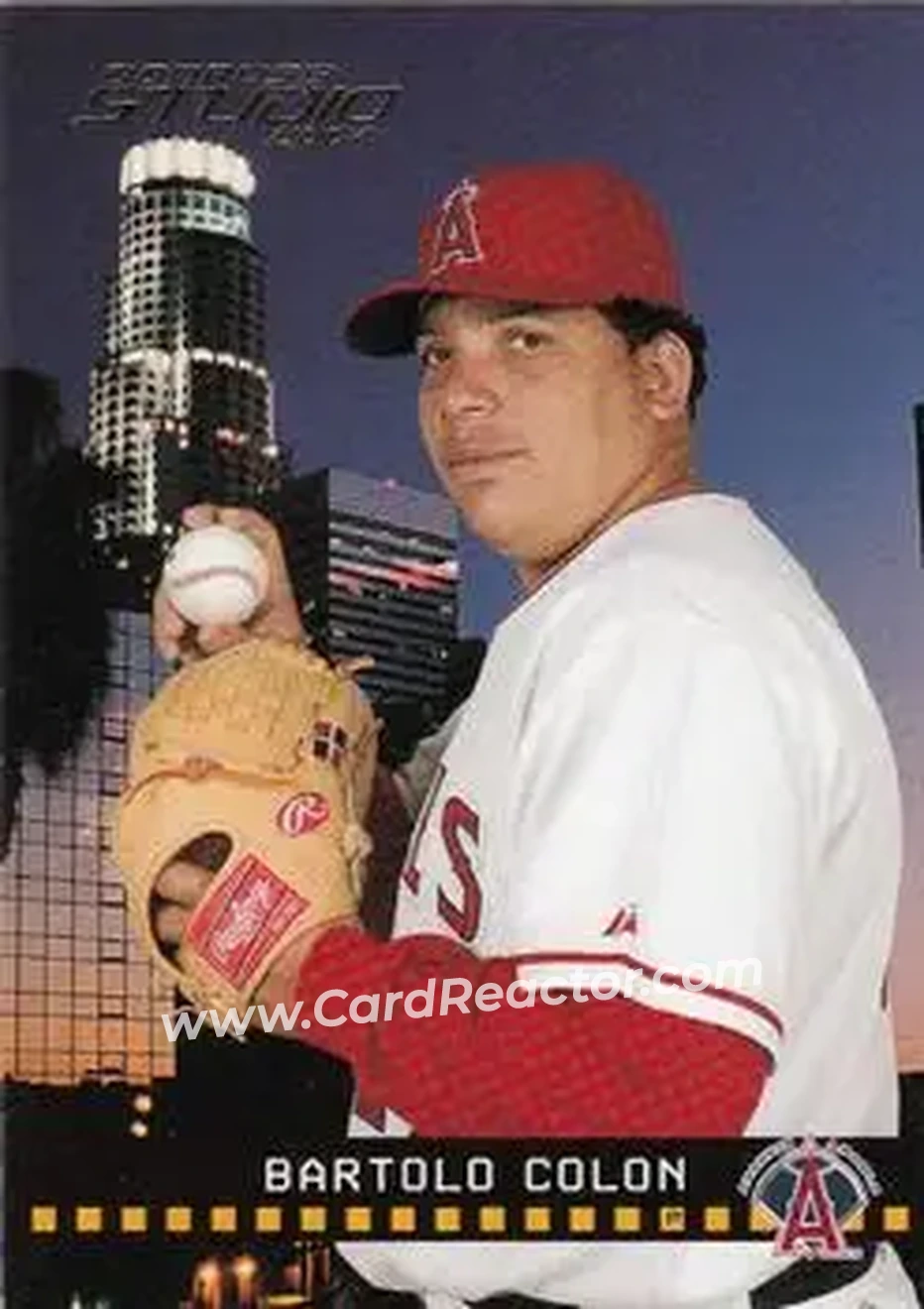2004 Donruss Studio #1 - Bartolo Colon - Anaheim Angels - Front