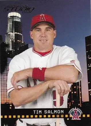 2004 Donruss Studio #3 - Tim Salmon - Anaheim Angels