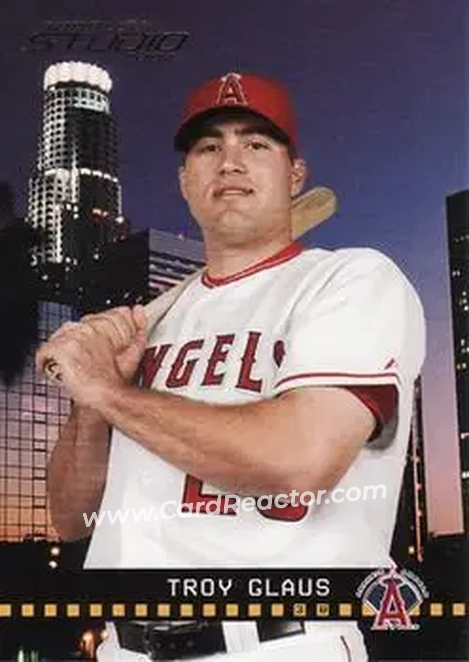 2004 Donruss Studio #4 - Troy Glaus - Anaheim Angels - Front