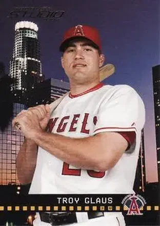 2004 Donruss Studio #4 - Troy Glaus - Anaheim Angels