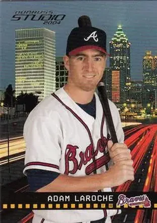 2004 Donruss Studio #16 - Adam LaRoche - Atlanta Braves
