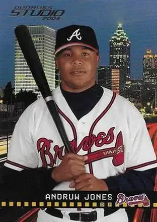 2004 Donruss Studio #17 Andruw Jones