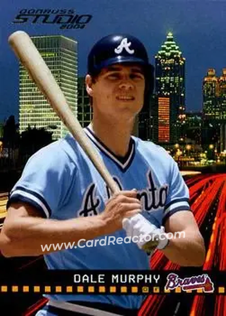2004 Donruss Studio #20 - Dale Murphy - Atlanta Braves - Front