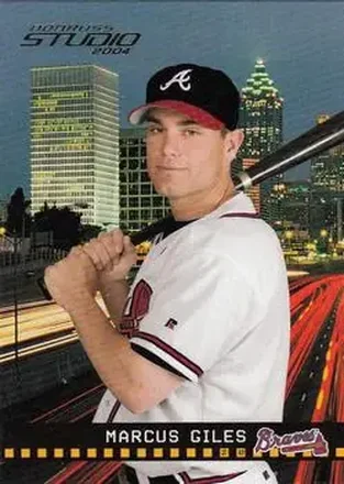 2004 Donruss Studio #22 - Marcus Giles - Atlanta Braves