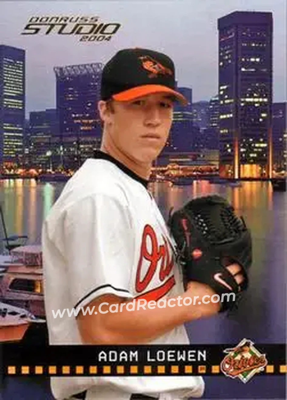 2004 Donruss Studio #26 - Adam Loewen - Baltimore Orioles - Front