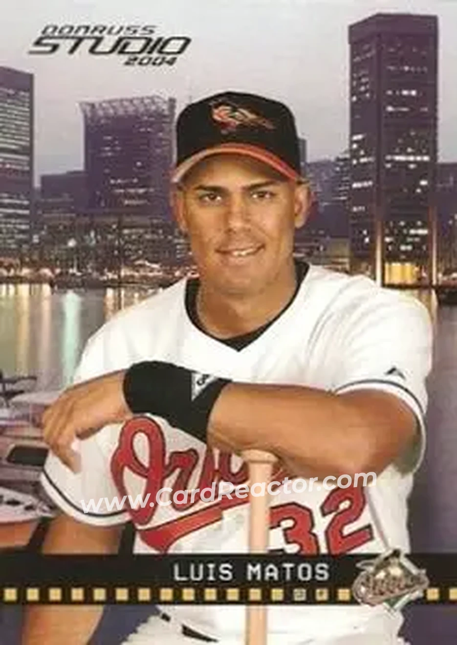 2004 Donruss Studio #30 - Luis Matos - Baltimore Orioles - Front