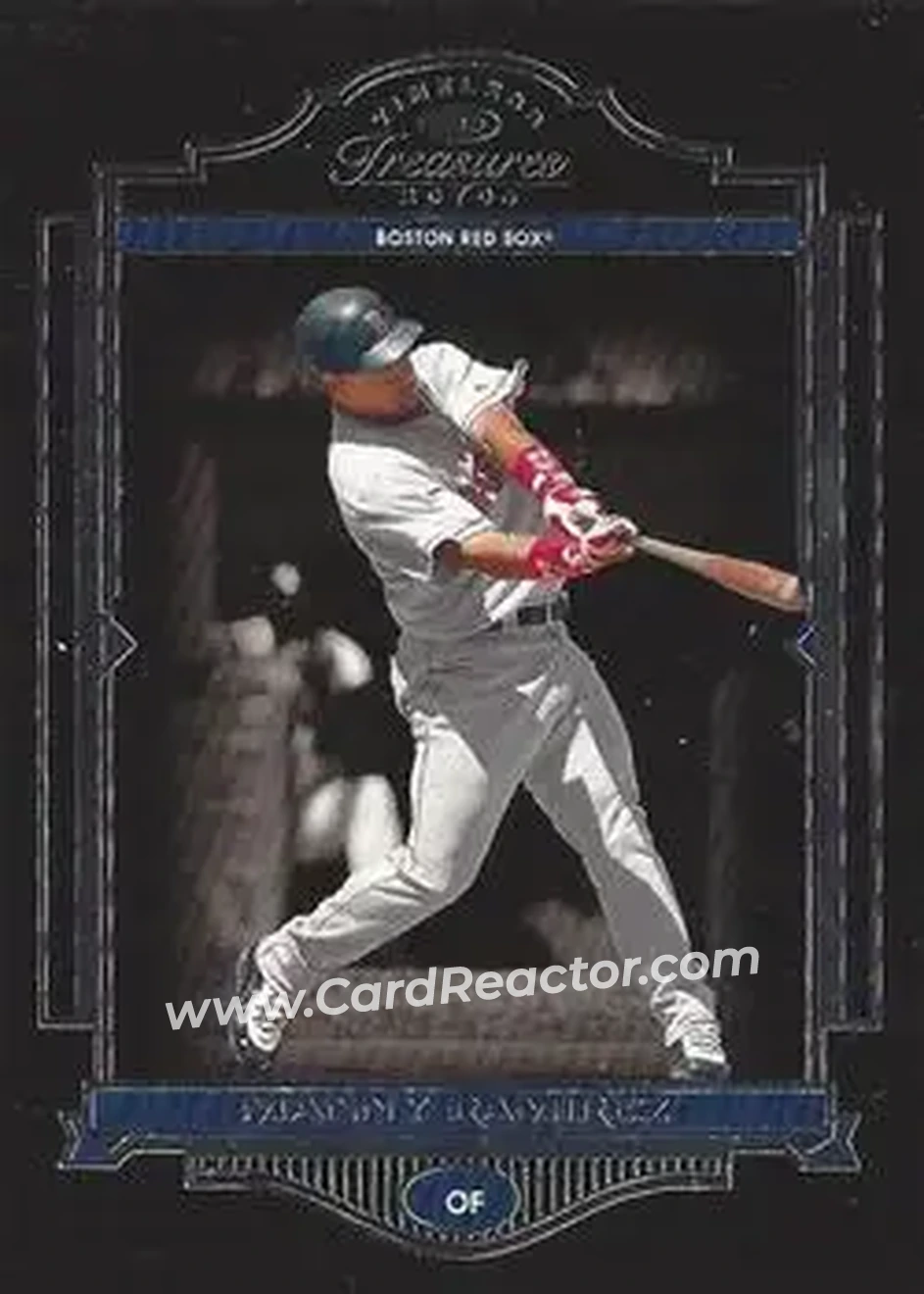 2004 Donruss Timeless Treasures #5 - Manny Ramirez - Boston Red Sox - Front 2004 Donruss Timeless Treasures #5 - Manny Ramirez - Boston Red Sox - Front