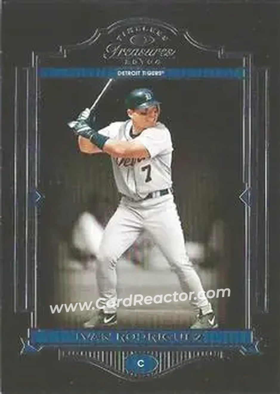 2004 Donruss Timeless Treasures #10 - Ivan Rodriguez - Detroit Tigers - Front