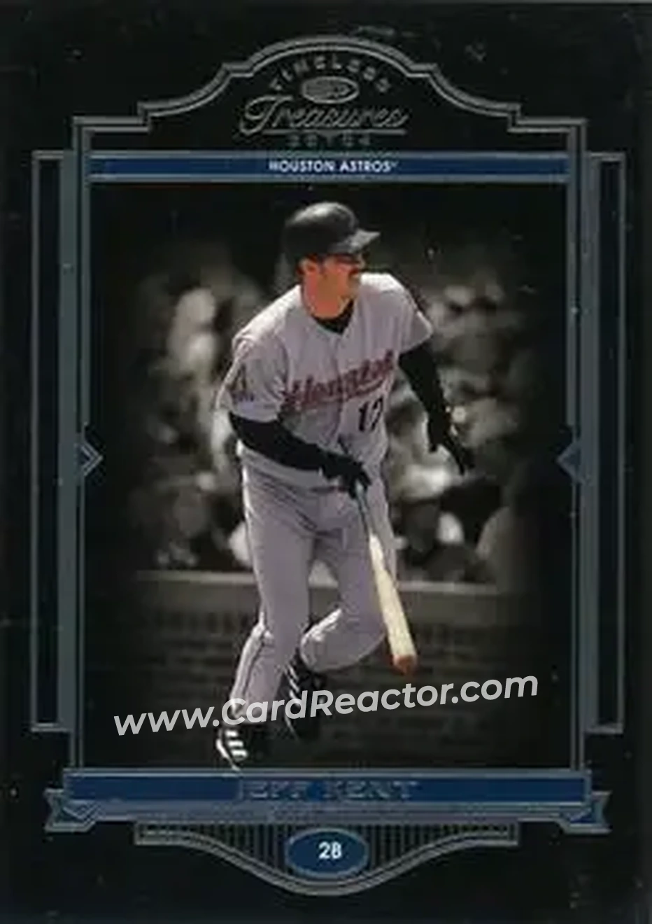 2004 Donruss Timeless Treasures #12 - Jeff Kent - Houston Astros - Front