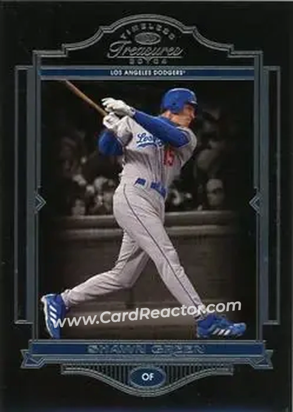 2004 Donruss Timeless Treasures #14 - Shawn Green - Los Angeles Dodgers - Front