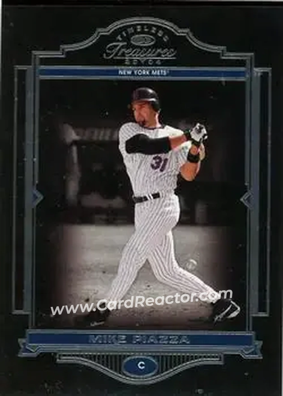 2004 Donruss Timeless Treasures #16 - Mike Piazza - New York Mets - Front
