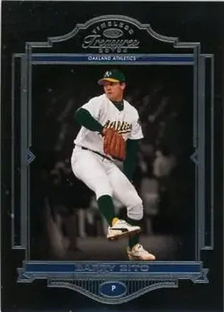 2004 Donruss Timeless Treasures #19 - Barry Zito - Oakland Athletics