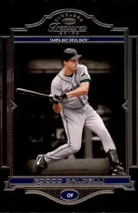 2004 Donruss Timeless Treasures #22 - Rocco Baldelli - Tampa Bay Devil Rays