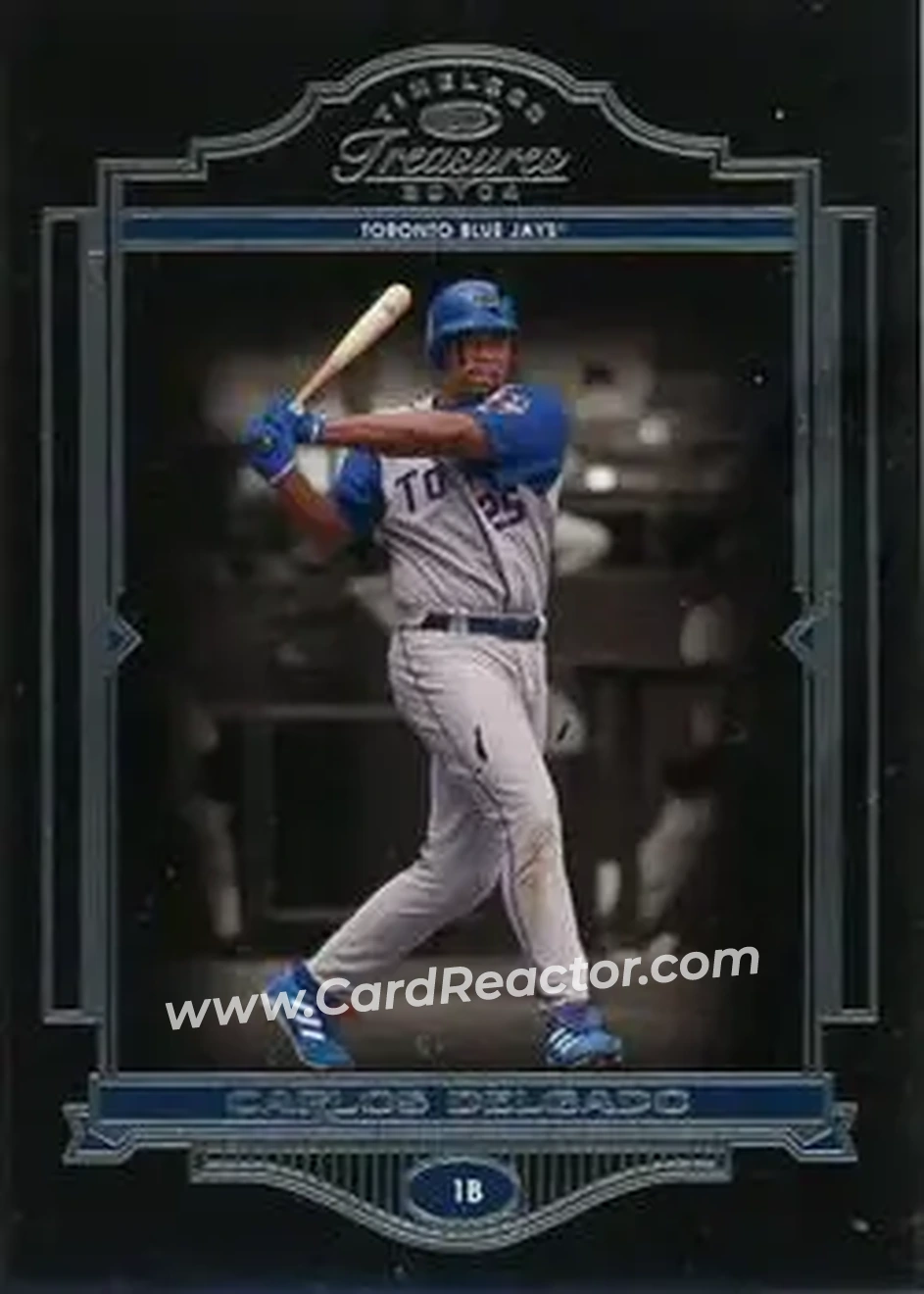 2004 Donruss Timeless Treasures #24 - Carlos Delgado - Toronto Blue Jays - Front