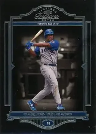 2004 Donruss Timeless Treasures #24 - Carlos Delgado - Toronto Blue Jays