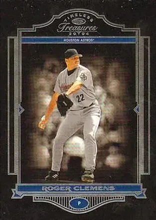 2004 Donruss Timeless Treasures #25 - Roger Clemens - Houston Astros