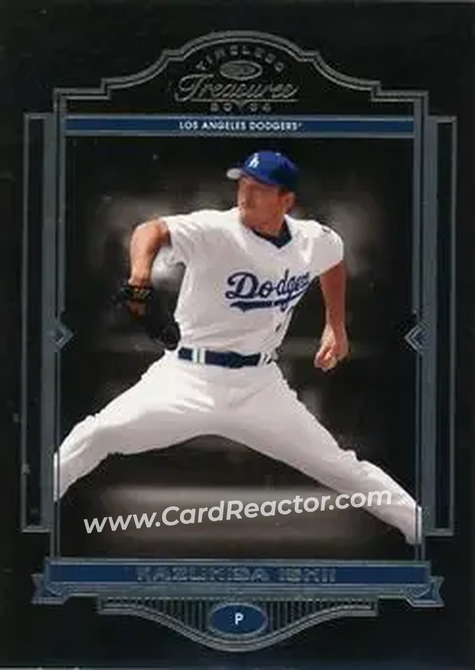 2004 Donruss Timeless Treasures #37 - Kazuhisa Ishii - Los Angeles Dodgers - Front