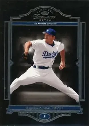 2004 Donruss Timeless Treasures #37 - Kazuhisa Ishii - Los Angeles Dodgers
