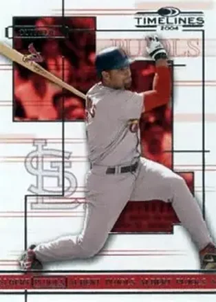 2004 Donruss Timelines #2 - Albert Pujols - St. Louis Cardinals