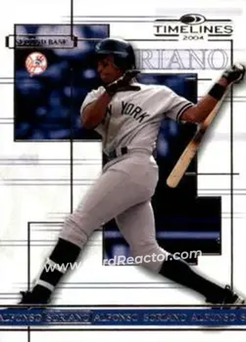 2004 Donruss Timelines #4 - Alfonso Soriano - New York Yankees - Front