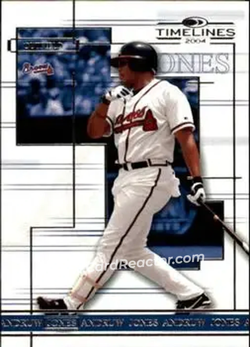 2004 Donruss Timelines #5 - Andruw Jones - Atlanta Braves - Front