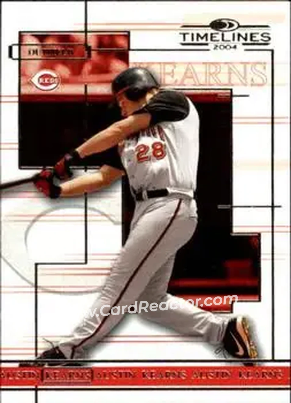 2004 Donruss Timelines #6 - Austin Kearns - Cincinnati Reds - Front
