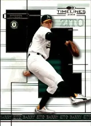 2004 Donruss Timelines #8 - Barry Zito - Oakland Athletics
