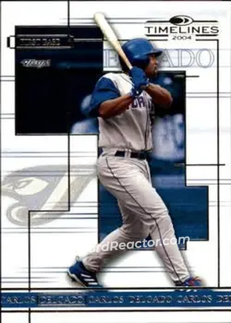 2004 Donruss Timelines #10 - Carlos Delgado - Toronto Blue Jays - Front