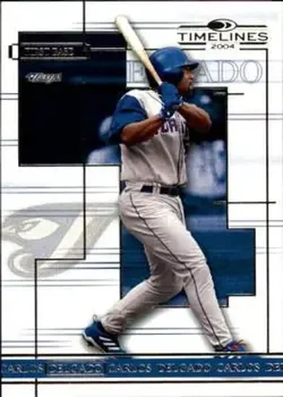 2004 Donruss Timelines #10 - Carlos Delgado - Toronto Blue Jays