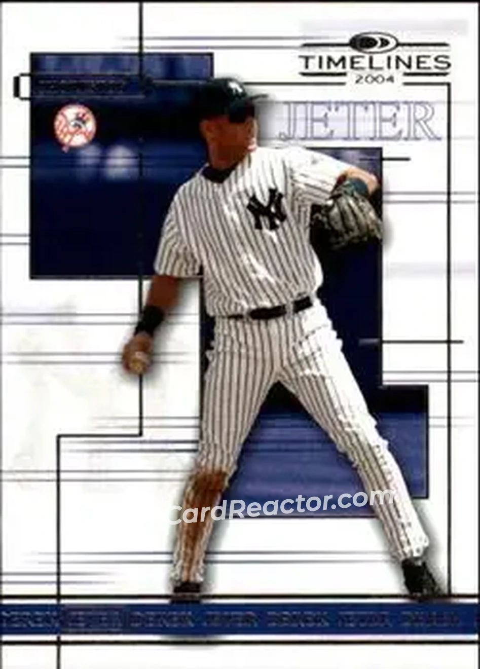 2004 Donruss Timelines #13 - Derek Jeter - New York Yankees - Front