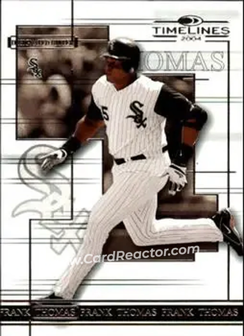 2004 Donruss Timelines #14 - Frank Thomas - Chicago White Sox - Front