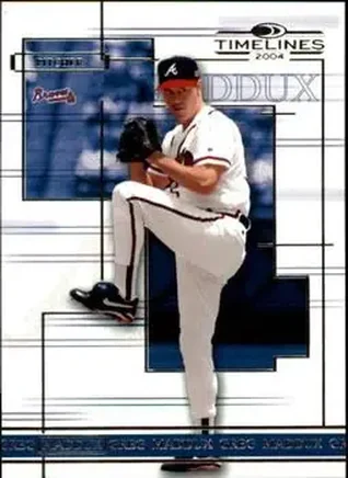 2004 Donruss Timelines #17 - Greg Maddux - Atlanta Braves