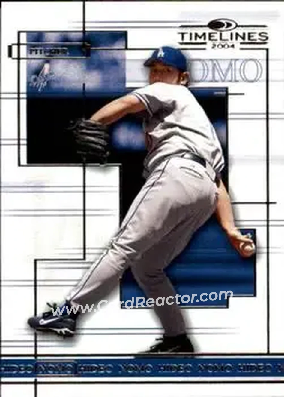 2004 Donruss Timelines #20 - Hideo Nomo - Los Angeles Dodgers - Front