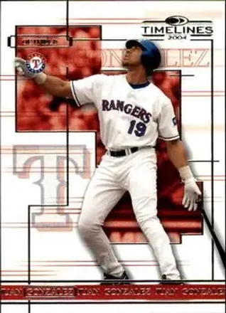 2004 Donruss Timelines #26 - Juan Gonzalez - Texas Rangers