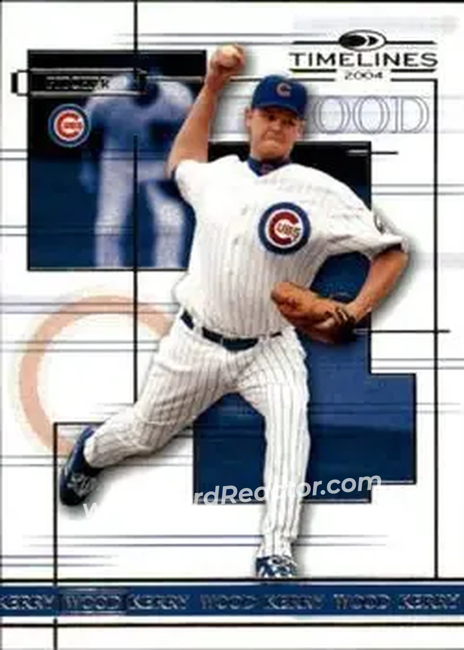 2004 Donruss Timelines #29 - Kerry Wood - Chicago Cubs - Front