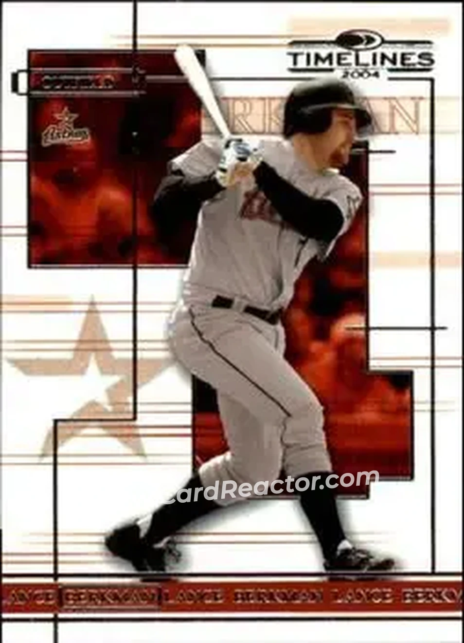 2004 Donruss Timelines #30 - Lance Berkman - Houston Astros - Front