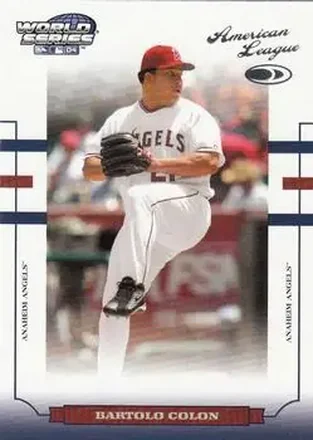 2004 Donruss World Series #WS-1 - Bartolo Colon - Anaheim Angels
