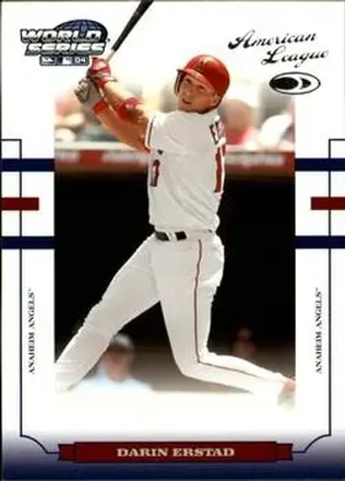 2004 Donruss World Series #WS-2 - Darin Erstad - Anaheim Angels