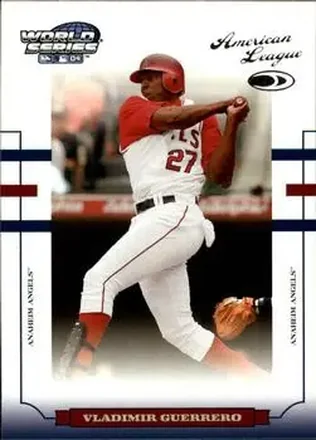 2004 Donruss World Series #WS-6 - Vladimir Guerrero - Anaheim Angels