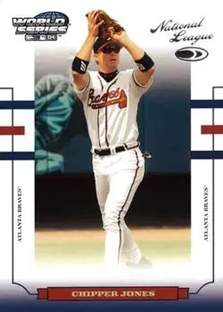 2004 Donruss World Series #WS-14 - Chipper Jones - Atlanta Braves
