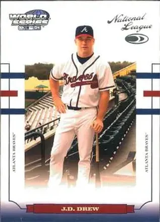 2004 Donruss World Series #WS-15 - J.D. Drew - Atlanta Braves