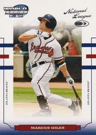 2004 Donruss World Series #WS-16 - Marcus Giles - Atlanta Braves