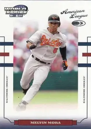 2004 Donruss World Series #WS-21 - Melvin Mora - Baltimore Orioles