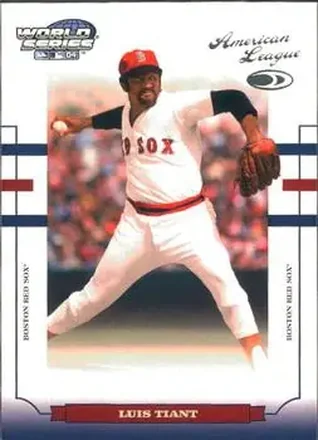 2004 Donruss World Series #WS-30 - Luis Tiant - Boston Red Sox