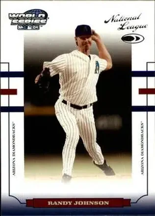 2004 Donruss World Series #WS-9 - Randy Johnson - Arizona Diamondbacks