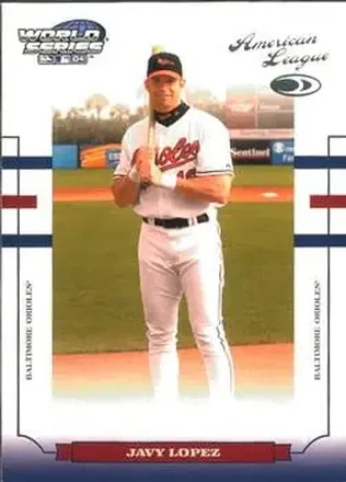 2004 Donruss World Series #WS-18 - Javier Lopez - Baltimore Orioles