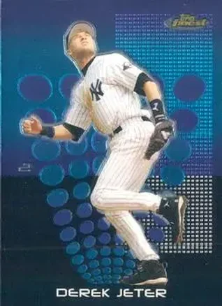 2004 Finest #2 - Derek Jeter - New York Yankees